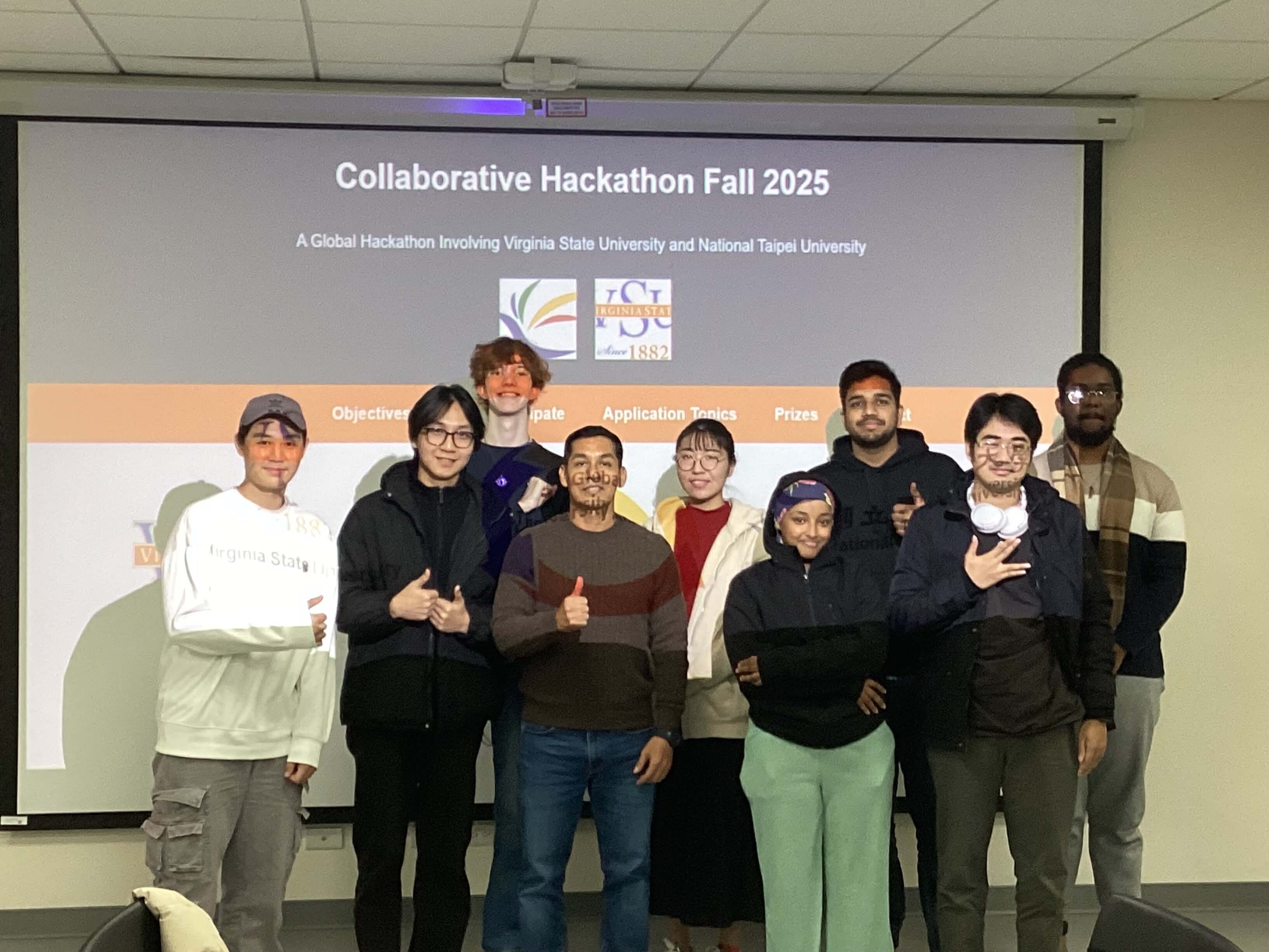 【NTPU X Virginia State University International Hackathon】
